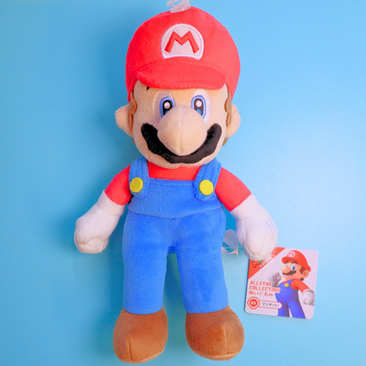 Super Mario All-Star Collection Plushie Mario 24cm (SANEI)