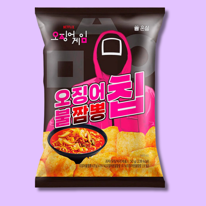 Neflix Squid Game Spicy Spicy Jjamppong Chips 50g (NETFLIX)