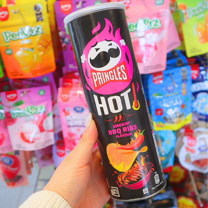 Pringles Hot Smokin' BBQ Ribs 160g