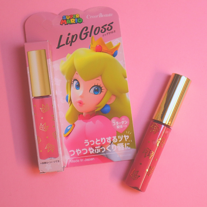 Nintendo Super Mario Lip Gloss  Princess Peach 3g (Creer Beaute)
