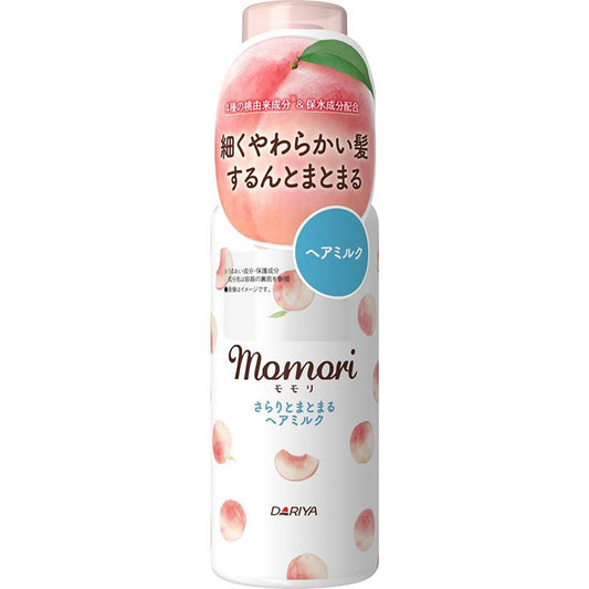 Momori Peach Smooth & Manageable Hair Milk For Dry & Tangled Hair 115ml (DARIYA)