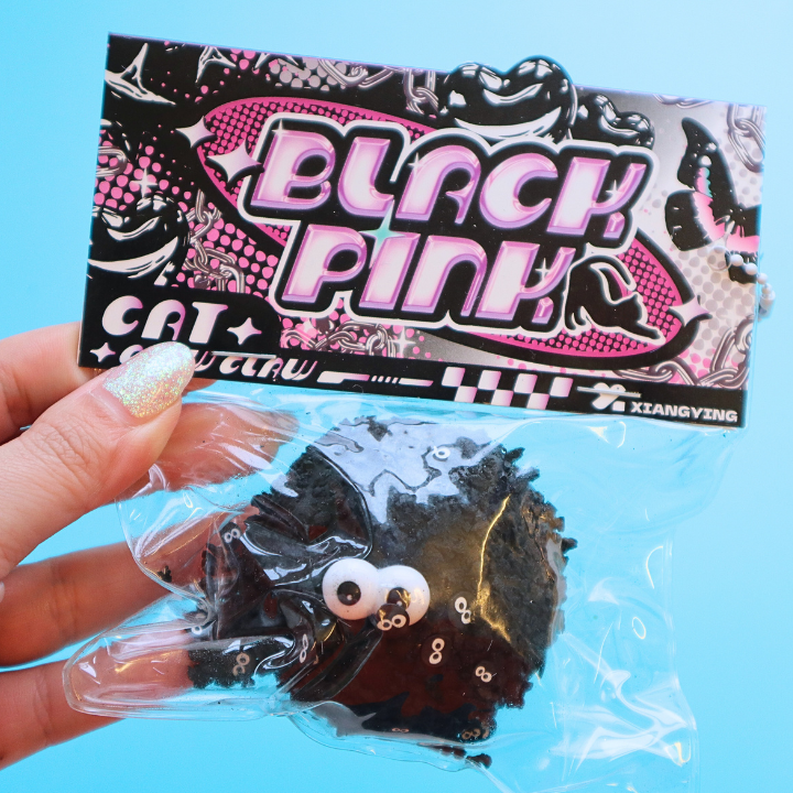 Taba Squishy Coal Ball (BLACK PINK)
