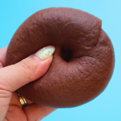 Bakery Squishy Chocolate Bagel 9cm
