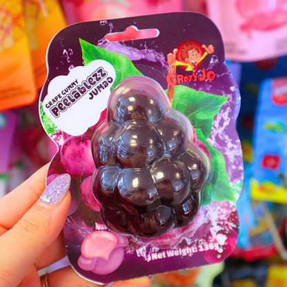 Peelablezz Jumbo Grape Gummy 136g (CRAZY JO)