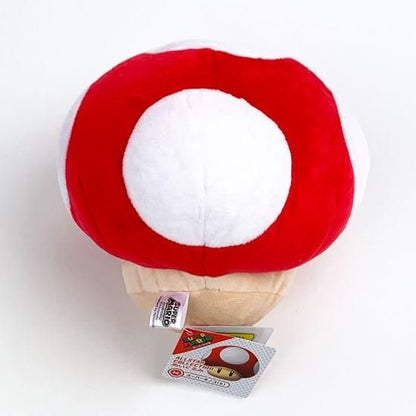 Super Mario All-Star Collection Plushie Red Mushroom 19cm (SANEI)