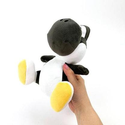 Super Mario All-Star Collection Plushie Black Yoshi 20cm (SANEI)