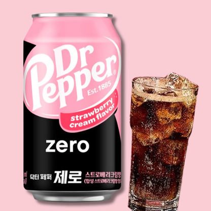 Dr. Pepper Zero Strawberry Cream 355ml