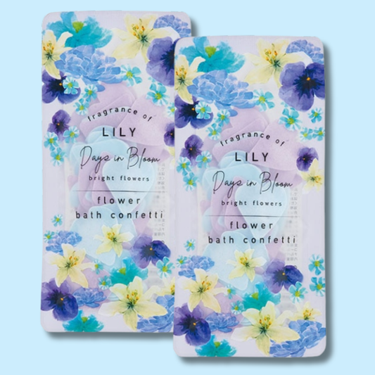 Daiys in Bloom Flower Bath Confetti Lily 10g