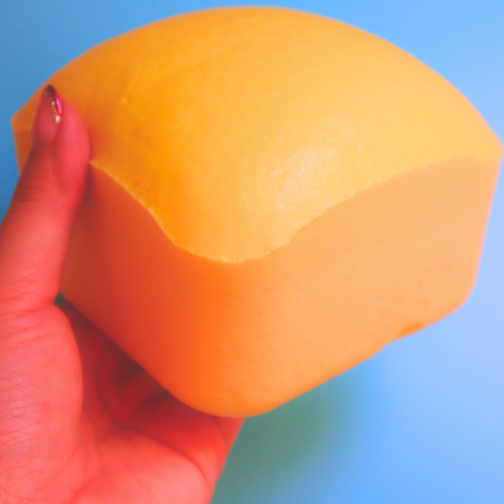 Squishy Bakery Banana Hawaiian Bread 12cm