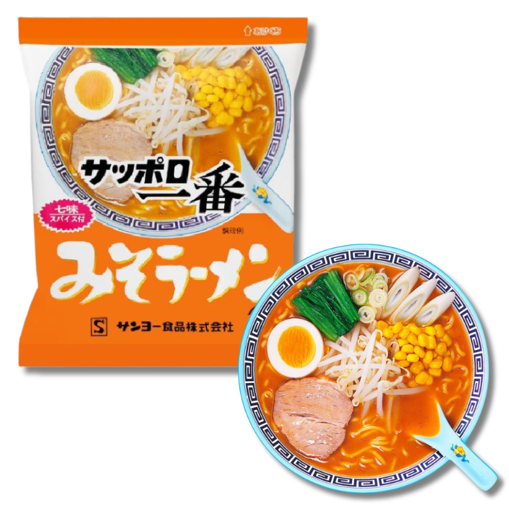 Sapporo Ichiban Miso Ramen 100g (SANYO)