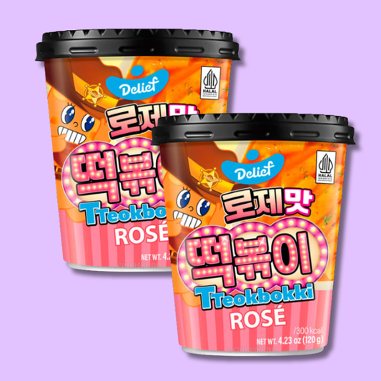 Tteokbokki Cup Rose Halal 120g (DELIEF)