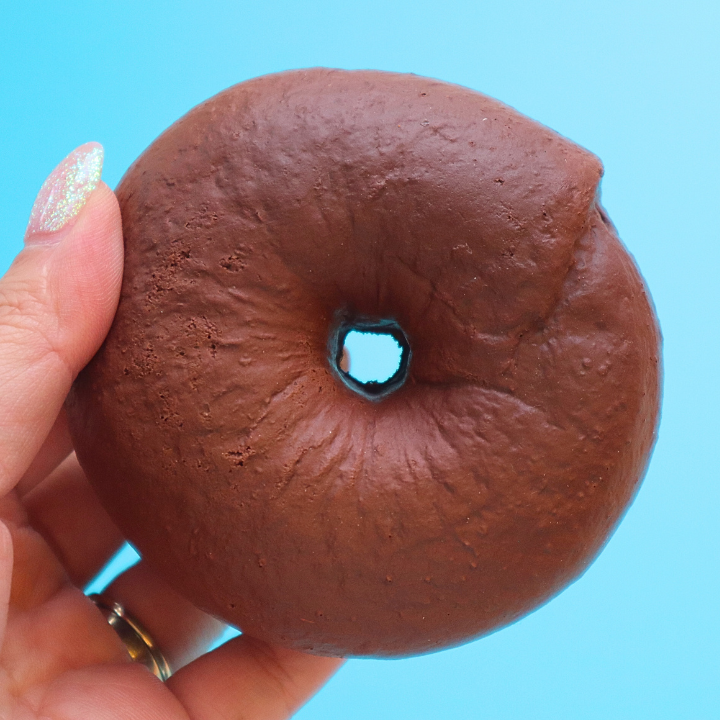 Bakery Squishy Chocolate Bagel 9cm