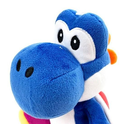 Super Mario All-Star Collection Plushie Blue Yoshi 20cm (SANEI)