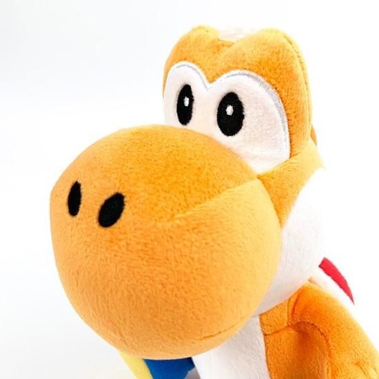 Super Mario All-Star Collection Plushie Orange Yoshi 20cm (SANEI)