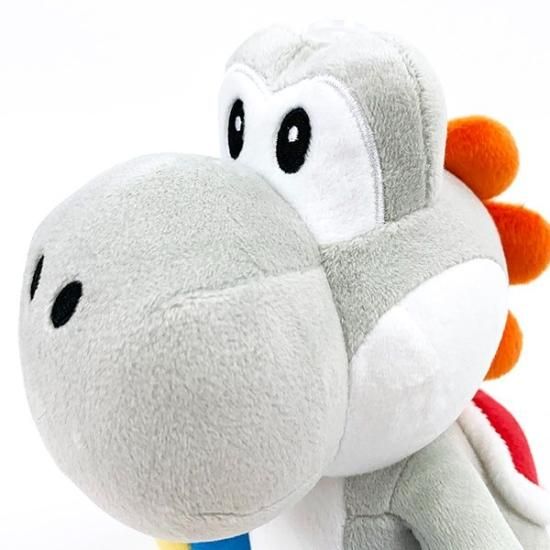 Super Mario All-Star Collection Plushie White Yoshi 20cm (SANEI)