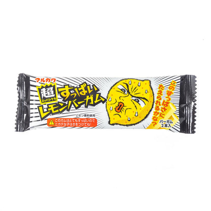 Super Sour Lemon Chewing Gum 16g (MARUKAWA)
