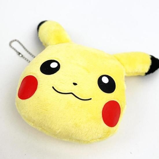 Pokemon Face Coin Purse Pikachu (MARUYOSHI)