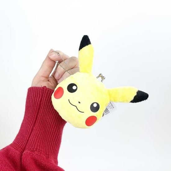 Pokemon Face Coin Purse Pikachu (MARUYOSHI)