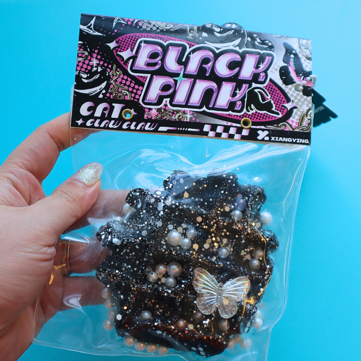 Taba Squishy Croissant (BLACK PINK)