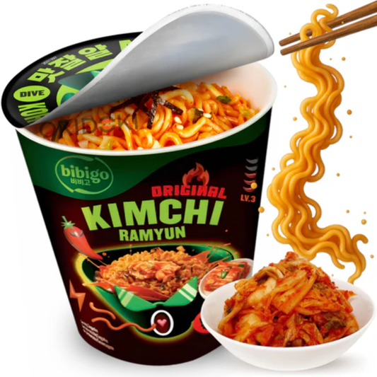 Original Kimchi Ramyun 98g (BIBIGO)