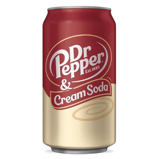 Dr Pepper & Cream Soda 355ml