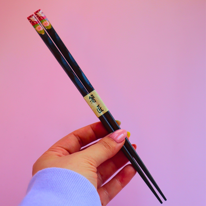 Chopsticks Premium Coating Peony Top (23cm)