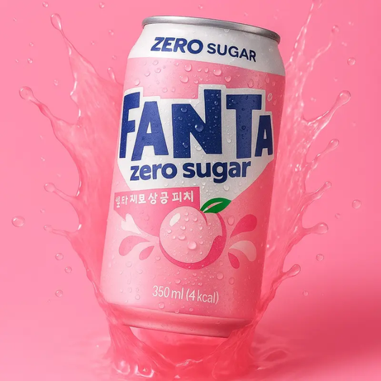 Fanta Peach Zero Sugar 350ml