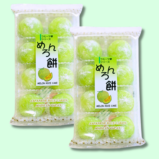 Traditional Japanese Sweets Fruit Mochi Melon 200g (KUBOTA)