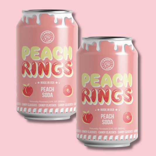 Candy Lips Peach Rings 355ml