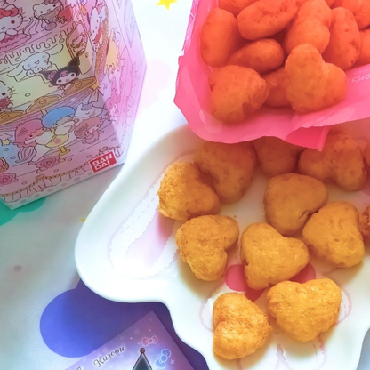 Sanrio Characters Heart Snack Caramel Milk Tea 18g (TOHATO)