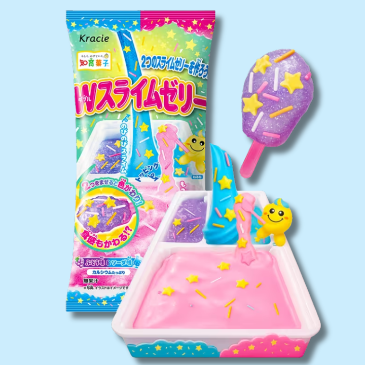 DIY Candy W-Slime Jelly 21g (KRACIE)