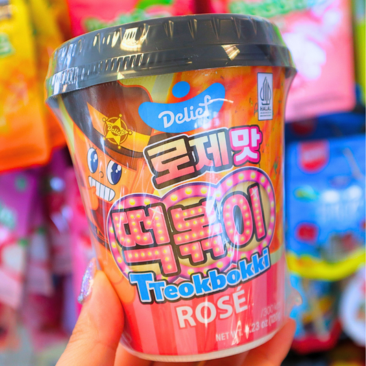 Tteokbokki Cup Rose Halal 120g (DELIEF)