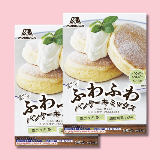 Fluffy Japanese Hotcake Pancake Mix w/ Powder Sugar 170g (MORINAGA)