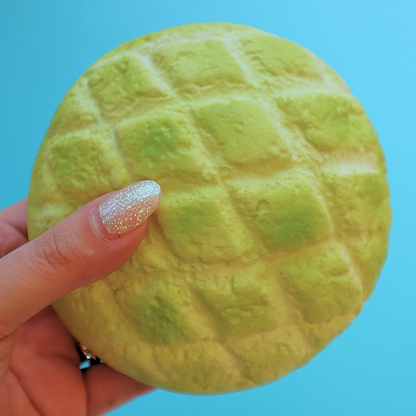 Scented Squishy Melon-Pan Matcha