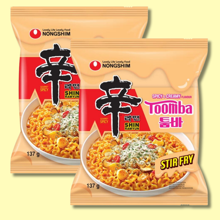 Shin Ramyun Spicy & Creamy Toomba (NONGSHIM) HALAL