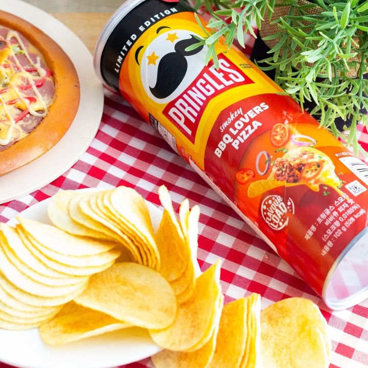 Pringles BBQ Lovers’ Pizza Flavor 102g (NONGSHIM)