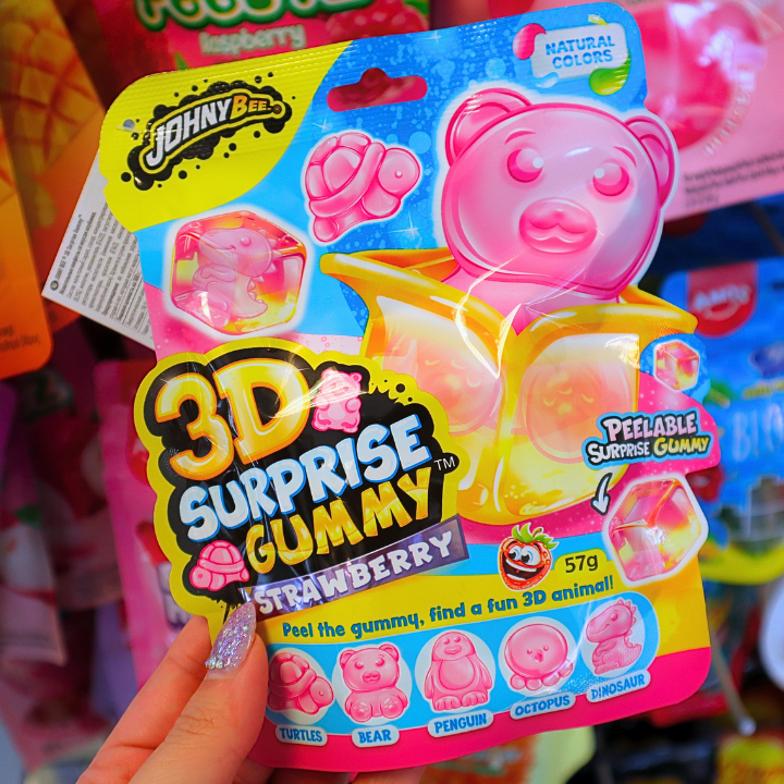 3D Surprise Gummy 57g (JOHNY BEE)