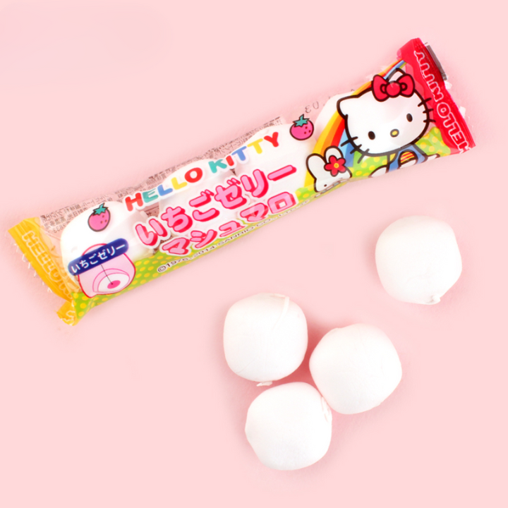 Hello Kitty Strawberry Jelly Marshmallows 4-Pack (EIWA)
