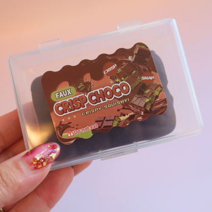 Wax Squishy Crackle Dubai Chocolate
