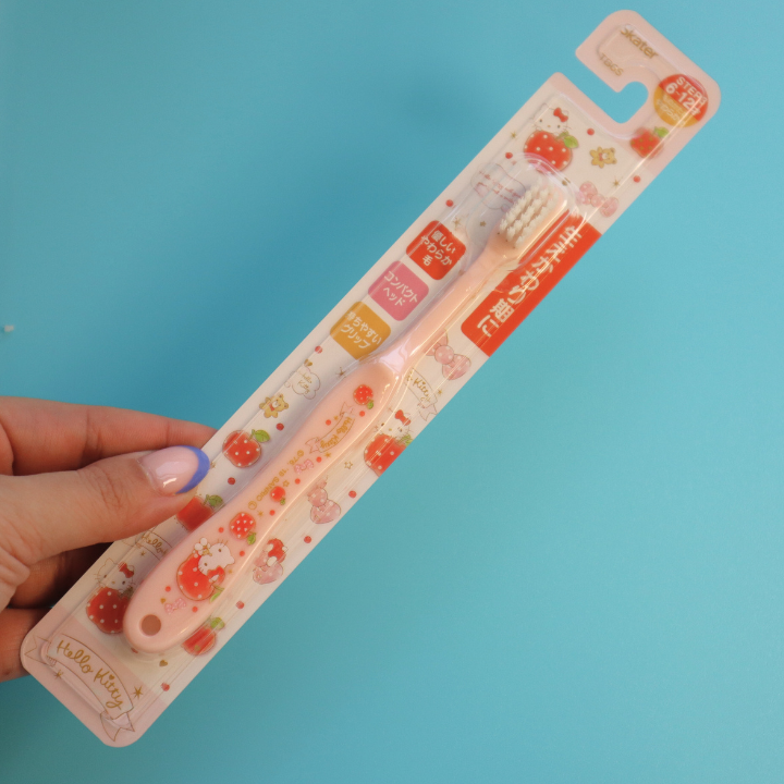 Sanrio Hello Kitty Toothbrush for Kids 6-12 Years (SKATER)