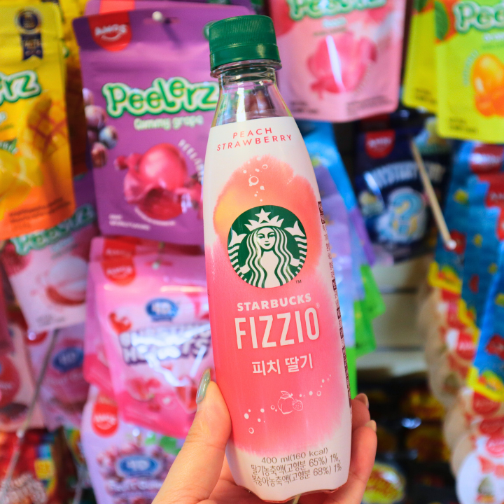 Starbucks Fizzio Peach Strawberry 400ml (STARBUCKS)