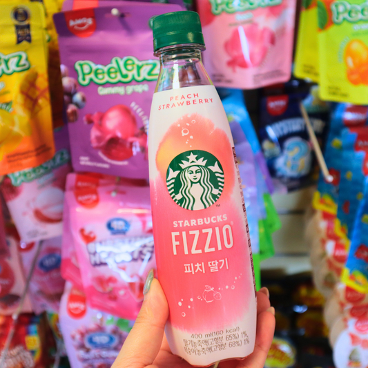 Starbucks Fizzio Peach Strawberry 400ml (STARBUCKS)