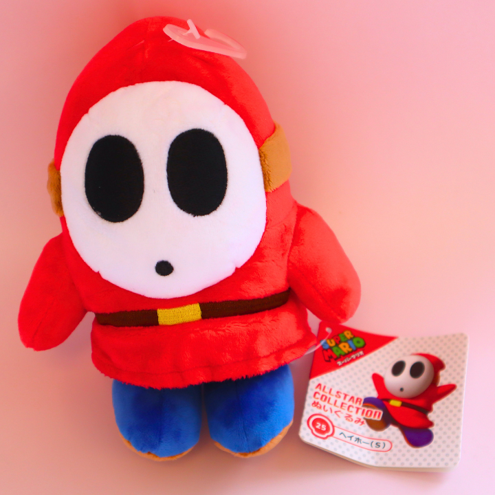 Super Mario All-Star Collection Plushie Shy Guy 16cm (SANEI)