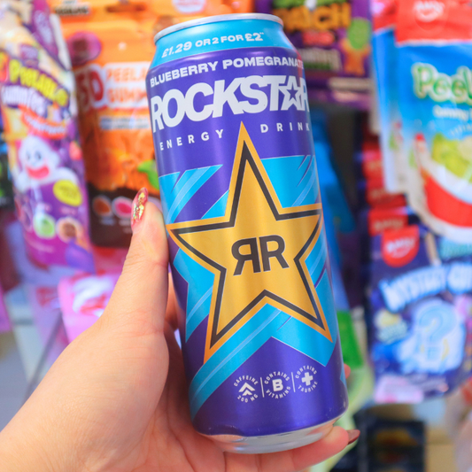 Rockstar Blueberry Pomegranate Energy Drink 500ml