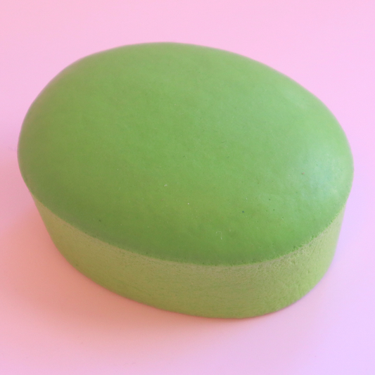 Squishy Matcha Cheesecake