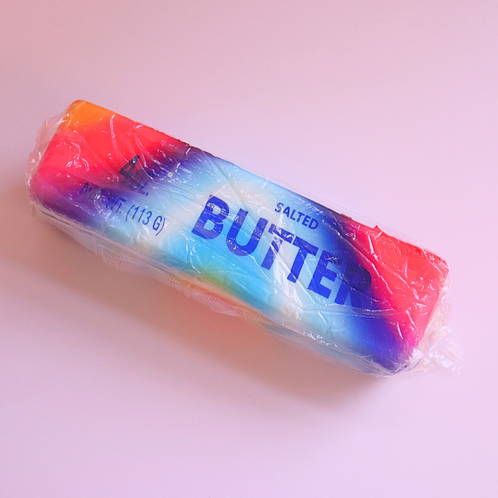 Slow Rising Squishy Butter Swirl