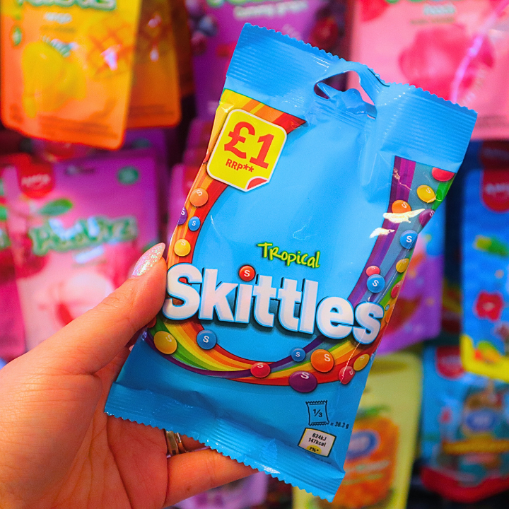 Skittles Tropical 109g (MARS) VEGAN