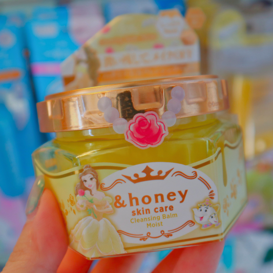 (LIMITED) &honey Cleansing Balm Disney Princess Belle Moist 90g (VICREA)