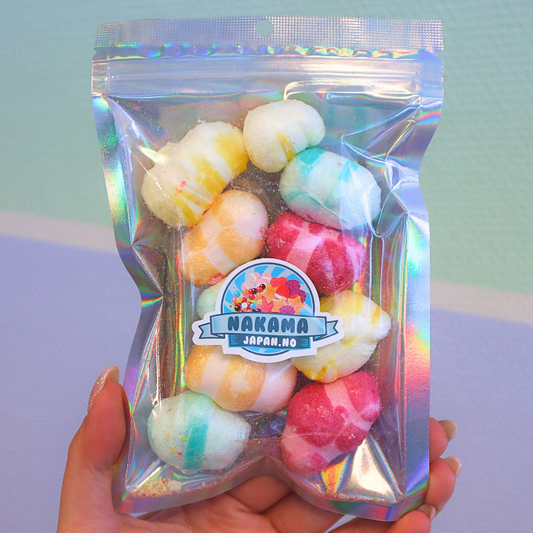 Freeze Dried Tutti Frutti Karameller 10stk