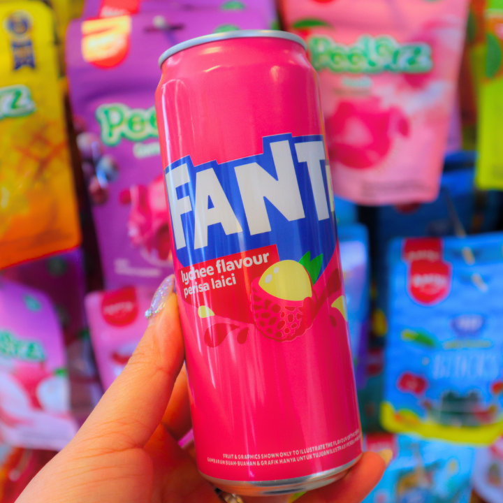 Fanta Lychee Slim Can 320ml